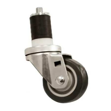 Duraglide 1 5/8 In Expanding Stem Caster W/ 3 In Wheel